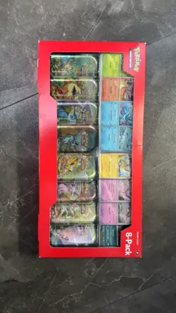 Pokemon TCG: Prismatic Evolutions Costco Mini Tins 8 Pack - New & Sealed - Image 1