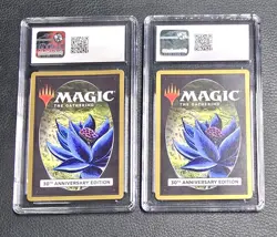 Magic MTG Mox Jet and Underground Sea 30th Anniversary Edition Graded CGC Lot - Image 2