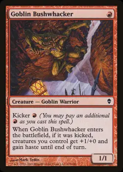 Goblin Bushwhacker (ZEN-125) - Zendikar - Image 1