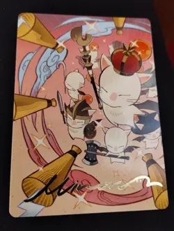 Final Fantasy - Summon: Good King Mog XII Art Card Series (Gold-Stamped) - Image 1