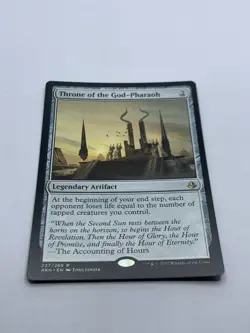 Throne of the God-Pharaoh - Amonkhet - MTG - Rare - Magic the Gathering - Image 2