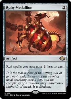 Ruby Medallion - 295 - Modern Horizons 3 - NM - Normal EN - Image 1