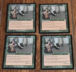 4x Rare Green MTG Enchantment Symbiotic Deployment - Image 4
