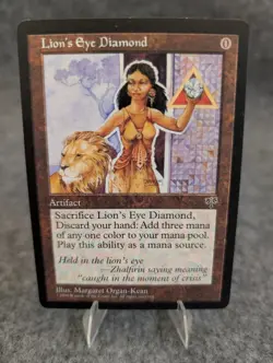 Lion’s Eye Diamond Mirage RESERVED LIST Lightly Played / Near Mint LP MTG Magic - Image 4