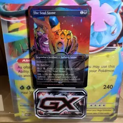 MTG The Soul Stone (Borderless) Marvel's Spider-Man Foil #243 Mint 💎 - Image 1