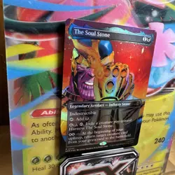 MTG The Soul Stone (Borderless) Marvel's Spider-Man Foil #243 Mint 💎 - Image 3