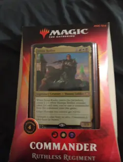 Ruthless Regiment Magic the Gathering 2020 Commander Deck Sealed - Image 1