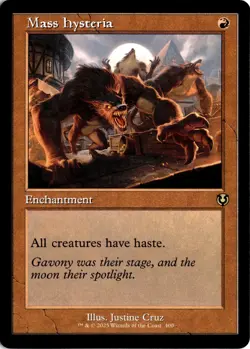 Mass Hysteria (Retro Frame) 400 INR Innistrad Remastered (NM) - Image 1