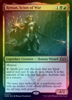 Rowan, Scion of War (Foil) (WOE) - Image 1