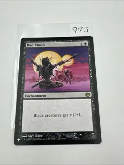 MTG Magic the Gathering Bad Moon (GVL-48/2934) The List NM - Image 1