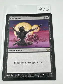 MTG Magic the Gathering Bad Moon (GVL-48/2934) The List NM - Image 2