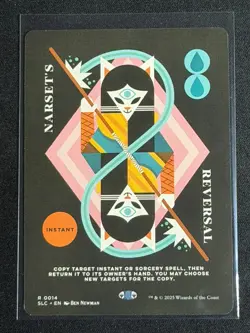 MTG Secret Lair Encyclopedia of Magic the Gathering Narset’s Reversal - Image 1