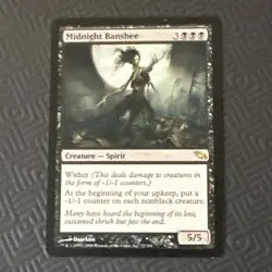 Midnight Banshee x1 Shadowmoor NM Condition see front and back pics - Image 1