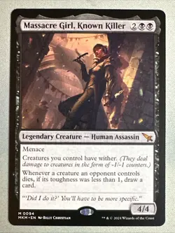 MTG / Massacre Girl, Known Killer / MKM / #94 / Regular / Mythic / NM - Image 1