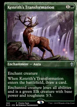 Promo Pack: Throne of Eldraine #395 Kenrith's Transformation - Image 1