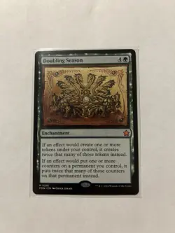 Magic: The Gathering Doubling Season Foundations Near Mint - Image 1
