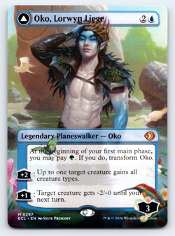 Oko, Lorwyn Liege Borderless Planeswalker - Lorwyn Eclipsed MTG - Image 1