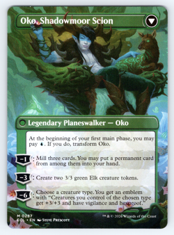 Oko, Lorwyn Liege Borderless Planeswalker - Lorwyn Eclipsed MTG - Image 2