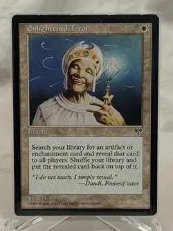 Magic: The Gathering Enlightened Tutor Uncommon Instant Mirage Regular 1996 - Image 1