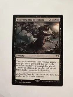 Necromantic Selection - MTG Adventures In The Forgotten Realms: Commander - NM - Image 1