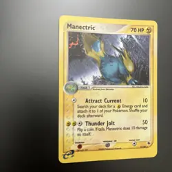 Pokemon TCG Manectric 2003 EX Ruby & Sapphire 9/109 Holo Rare NM/LP+ Great card - Image 3
