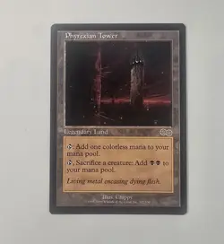 Phyrexian Tower – Urza’s Saga (1998) – Rare – EN – (NM) - Image 1