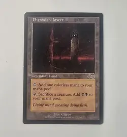 Phyrexian Tower – Urza’s Saga (1998) – Rare – EN – (NM) #2 - Image 1