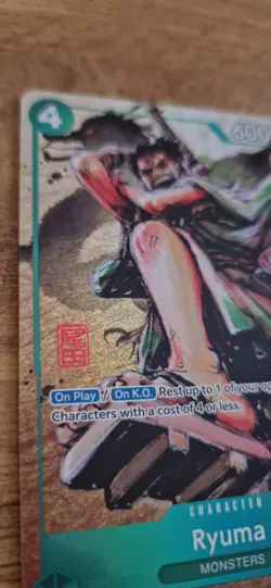 Ryuma P-072 ODA stamp Premium card collection One piece MONSTER promo best vol 3 - Image 5