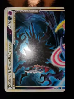 Darkrai & Cresselia Legend TOP 99/102 Holo Swirl Pokemon TCG HGSS Triumphant LP - Image 3