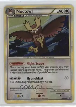 Noctowl Pokemon HeartGold & SoulSilver Black Star Promo #HGSS06 2010 - Image 1