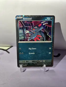 Pokemon TCG Phantasmal Flames Sneasel Promo Cosmos Holo 020 MEG 20 - Image 1