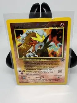 Pokemon TCG Zapdos 30/62 Fossil AND 2001 Entei Reverse Holo Black Star Promo 34 - Image 5