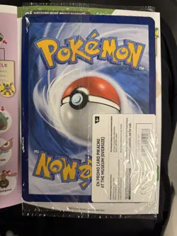 Pokemon x Natural History Museum Promo - Pikachu At The Museum - BRAND NEW SEAL - Image 2