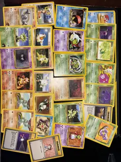 Pokemon Vintage Lot 1999 Non Holo - Image 1