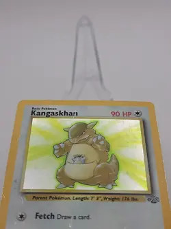 Pokemon TCG Kangaskhan Jungle 5/64 Holo Unlimited Holo Rare - Image 3