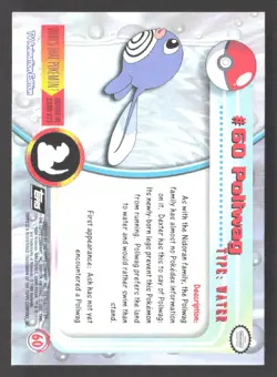 Poliwag Topps TV Animation Edition #60 Pokemon - Image 2