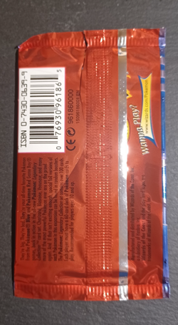 Vintage Pokemon TCG Legendary Collection Booster Pack - 3 Birds - EMPTY -BC-1#1 - Image 2