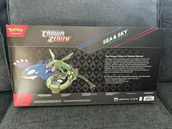 2024 Pokemon Crown Zenith Sea And Sky TCG Premium Collection 14 Booster Packs - Image 2
