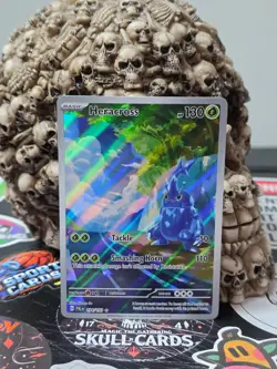 ☠☠ Sv02: Paldea Evolved Pokemon TCG Heracross - Image 1