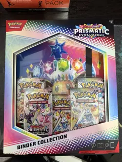 POKEMON TCG SCARLET & VIOLET PRISMATIC EVOLUTIONS BINDER COLLECTION NEW SEALED - Image 1