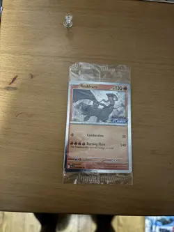 Pokemon Phantasmal Flames Stamped Reshiram 017/094 Barnes & Noble Promo Sealed - Image 1