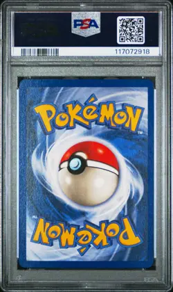 1999 Pokemon Game Blastoise Holo 2/102 "Illus." Error PSA 7 - Image 2
