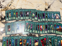 Yu Gi Oh Card Lot of 100 English- early ones LOT 2- Green - Image 3