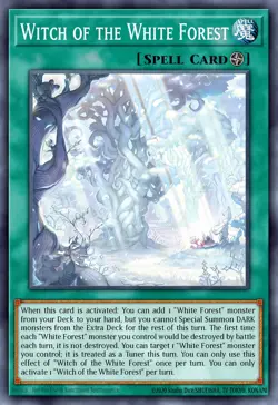 Yugioh ALIN-EN058 - Witches of the White Forest - Ultra Rare - Image 1