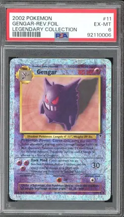 GENGAR RANDOM GRADED POKEMON CARD – PSA or CGC – MYSTERY SLAB - Image 3