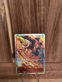 One Piece Tcg Shanks Op06-007 Super Rare Eng Nm - Image 1