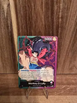 One Piece Tcg Monkey.D.Luffy Leader EB02-010 Eng Nm - Image 1