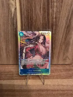 One Piece Tcg Boa Hancock Op07-051 Super Rare Eng Nm - Image 1