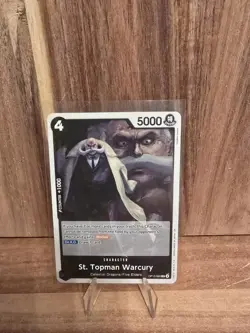One Piece Tcg St. Topman Warcury Op13-089 Rare Eng Nm - Image 1