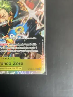 Roronoa Zoro (Alternate Full Art) ST29-014 : Egghead Foil NM Card - Image 4